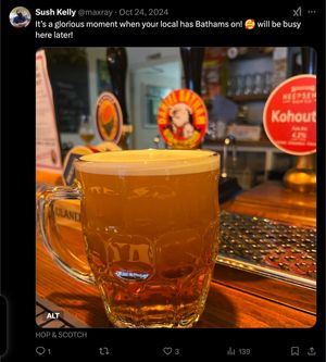 Raising a glass to all the good times.