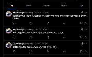 Not a lot going on in 2006