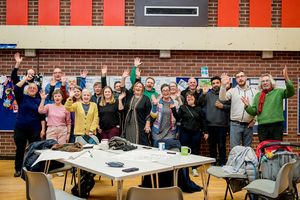 The community come together